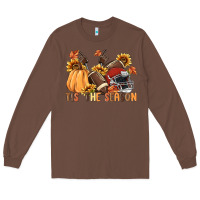 Chestnut tis' the season Long Sleeve Tee - MaliasSmallBusiness
