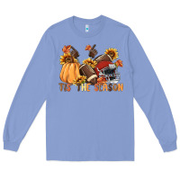 Colony Blue tis' the season Long Sleeve Tee - MaliasSmallBusiness