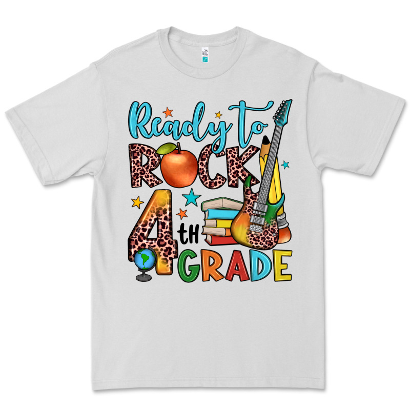 Ready To Rock 4th Grade Premium Tee by JahusDesignShop | Teevron