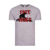 Vintage Zinc free hugs Vintage Tee - MaliasSmallBusiness