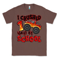 Chestnut i crushed 100 days of school monster truck Classic Tee - MaliasSmallBusiness