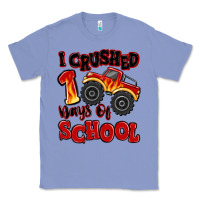 Colony Blue i crushed 100 days of school monster truck Classic Tee - MaliasSmallBusiness