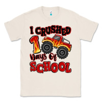 Natural i crushed 100 days of school monster truck Classic Tee - MaliasSmallBusiness