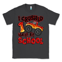 Smoke i crushed 100 days of school monster truck Classic Tee - MaliasSmallBusiness