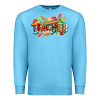 Ocean Blue cinco de mayo teacher Premium Sweatshirt - CowGirlArtShop
