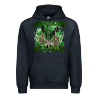 Navy shamrock and roll Urban Hoodie - FaDigitalArtStudio
