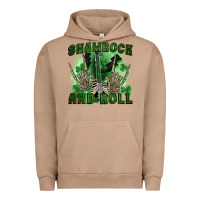 Pigment Burro shamrock and roll Urban Hoodie - FaDigitalArtStudio