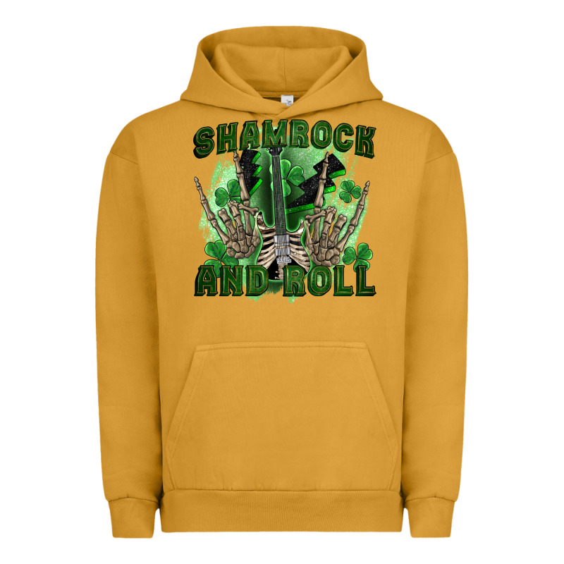 Shamrock And Roll Urban Hoodie by FaDigitalArtStudio | Teevron