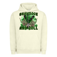 Pigment Pistachio shamrock and roll Urban Hoodie - FaDigitalArtStudio