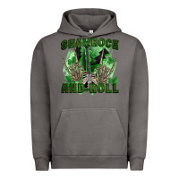 Pigment Tornado shamrock and roll Urban Hoodie - FaDigitalArtStudio