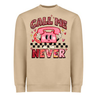 Mushroom call me never Heavyweight Sweatshirt - MaliasSmallBusiness