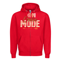 Red On Cruise Mode Zipper Hoodie - Bettercallsaul
