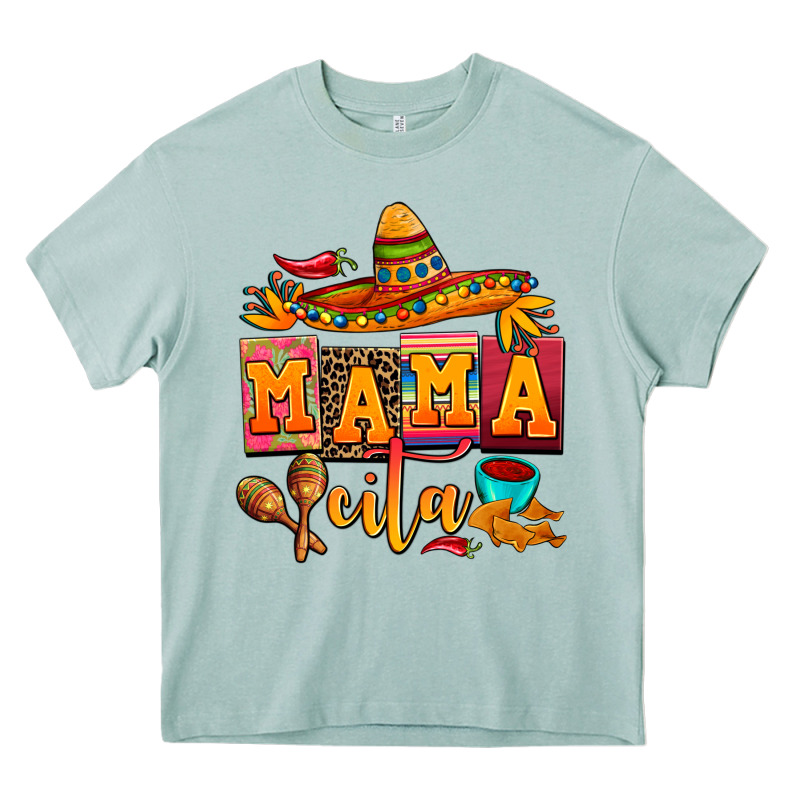 Mama Cita Cinco De Mayo Heavy Core Tee by AdoDesignShop | Teevron