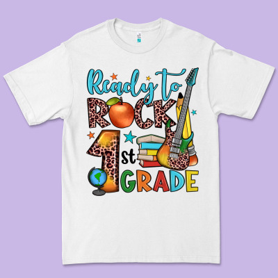 Ready To Rock 1st Grade Premium Tee Designed By Jahusdesignshop