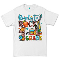 White ready to rock 1st grade Premium Tee - JahusDesignShop