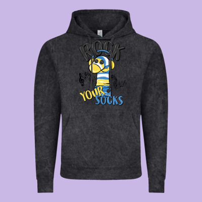 Rock Your Vintage Hoodie Designed By Maliassmallbusiness