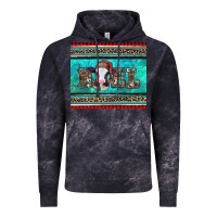 Cloud Black western christmas baby cow noel tumbler Vintage Hoodie - Jasminsmagicworld