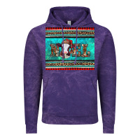Cloud Purple western christmas baby cow noel tumbler Vintage Hoodie - Jasminsmagicworld