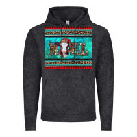 Vintage Black western christmas baby cow noel tumbler Vintage Hoodie - Jasminsmagicworld