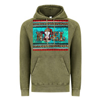 Vintage Olive western christmas baby cow noel tumbler Vintage Hoodie - Jasminsmagicworld