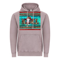 Vintage Zinc western christmas baby cow noel tumbler Vintage Hoodie - Jasminsmagicworld
