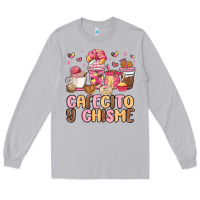 Moon Dust cafecito y chisme Long Sleeve Tee - MaliasSmallBusiness