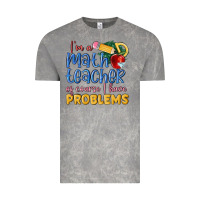 Cloud Rock im a math teacher of course i have problems Vintage Tee - MaliasSmallBusiness