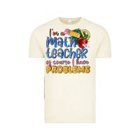 Vintage Arctic im a math teacher of course i have problems Vintage Tee - MaliasSmallBusiness