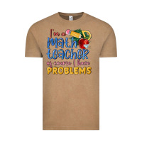 Vintage Coffee im a math teacher of course i have problems Vintage Tee - MaliasSmallBusiness
