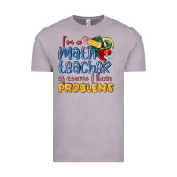 Vintage Zinc im a math teacher of course i have problems Vintage Tee - MaliasSmallBusiness