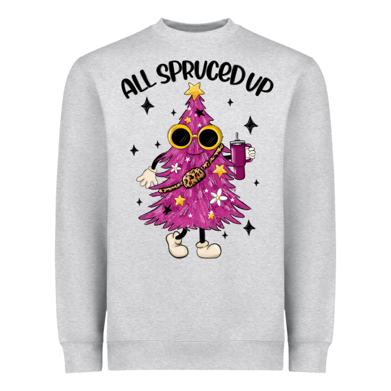All Spruced Up Heavyweight Sweatshirt by MaliasSmallBusiness | Teevron