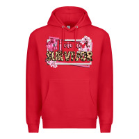Red im a survivor cancer awareness Premium Hoodie - CowGirlArtShop