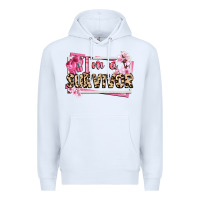 White im a survivor cancer awareness Premium Hoodie - CowGirlArtShop