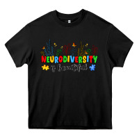 Black neurodiversity is beautiful Heavy Core Tee - JahusDesignShop