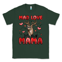 Sports Green mad love for my mama Classic Tee - MaliasSmallBusiness