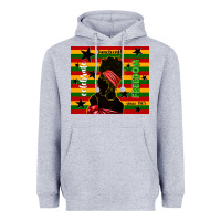 Heather Grey juneteenth celebrate freedom since 1865 Heavyweight Hoodie - TumblerDesignByShophia