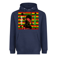 Navy juneteenth celebrate freedom since 1865 Heavyweight Hoodie - TumblerDesignByShophia