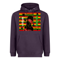 Plum juneteenth celebrate freedom since 1865 Heavyweight Hoodie - TumblerDesignByShophia