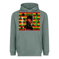 Sage juneteenth celebrate freedom since 1865 Heavyweight Hoodie - TumblerDesignByShophia