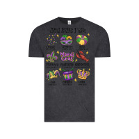 Vintage Black god says i am mardi gras Vintage Tee - MaliasSmallBusiness