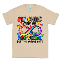 Mushroom my child may be non verbal but this mama ain's Classic Tee - JahusDesignShop