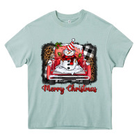 Arona merry christmas truck snowman Heavy Core Tee - BarkalooDesign