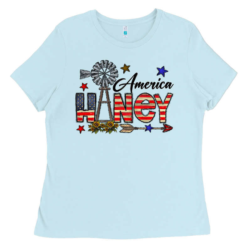 America Honey Ladies Tee by CowhideDigitalArt | Teevron