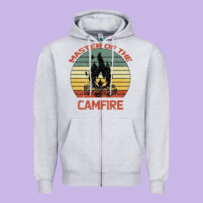 Master Of The Camfire Zipper Hoodie Designed By Bettercallsaul