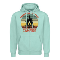 Seafoam Master Of The Camfire Zipper Hoodie - Bettercallsaul