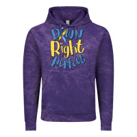 Cloud Purple down right perfect Vintage Hoodie - MaliasSmallBusiness
