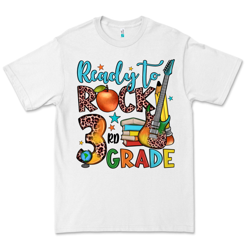 Ready To Rock 3rd Grade Premium Tee by JahusDesignShop | Teevron