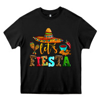 Black let's fiesta Heavy Core Tee - AdoDesignShop