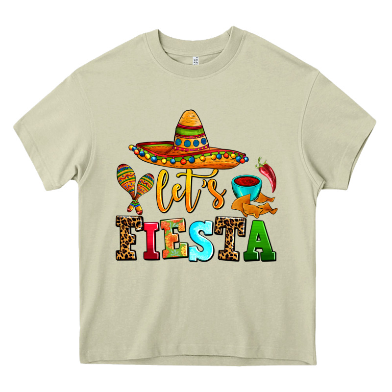 Let's Fiesta Heavy Core Tee by AdoDesignShop | Teevron