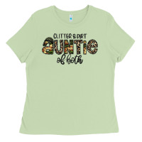 Matcha auntie Ladies Tee - CowhideDigitalArt